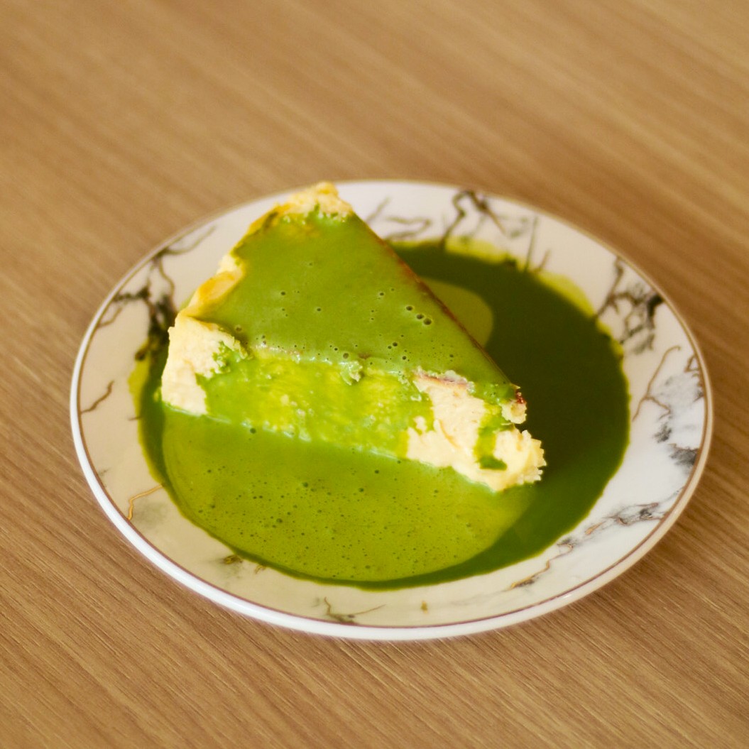 Matcha Burnt Cheesecake